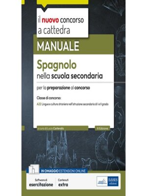 cover image of EBOOK- Manuale di spagnolo nella scuola secondaria